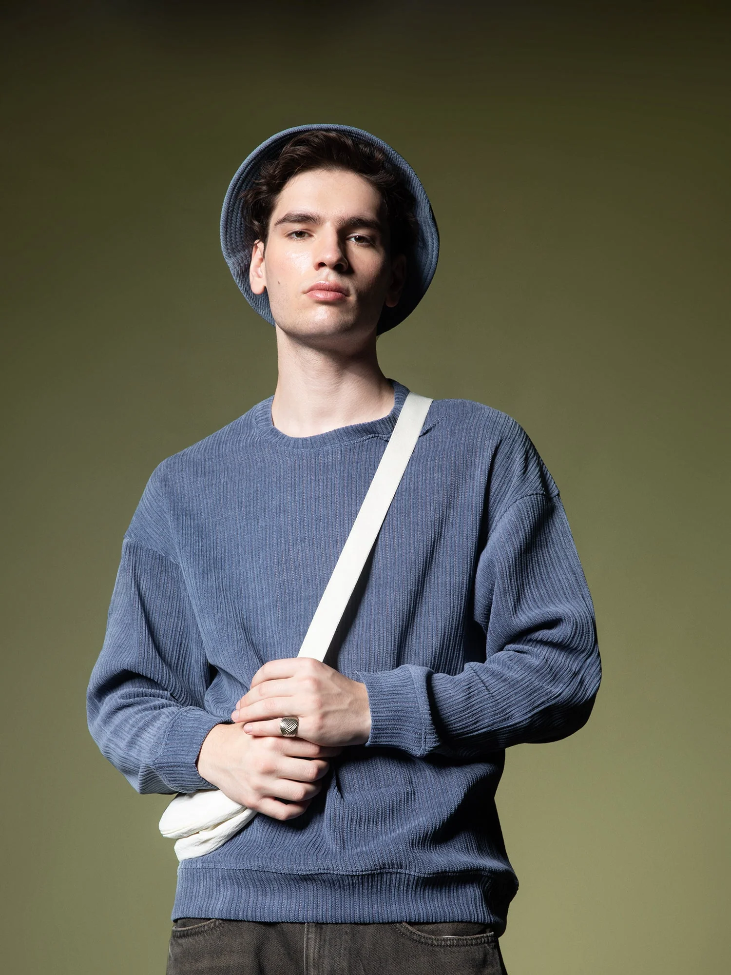 Woven texture sweatshirt - Image 53