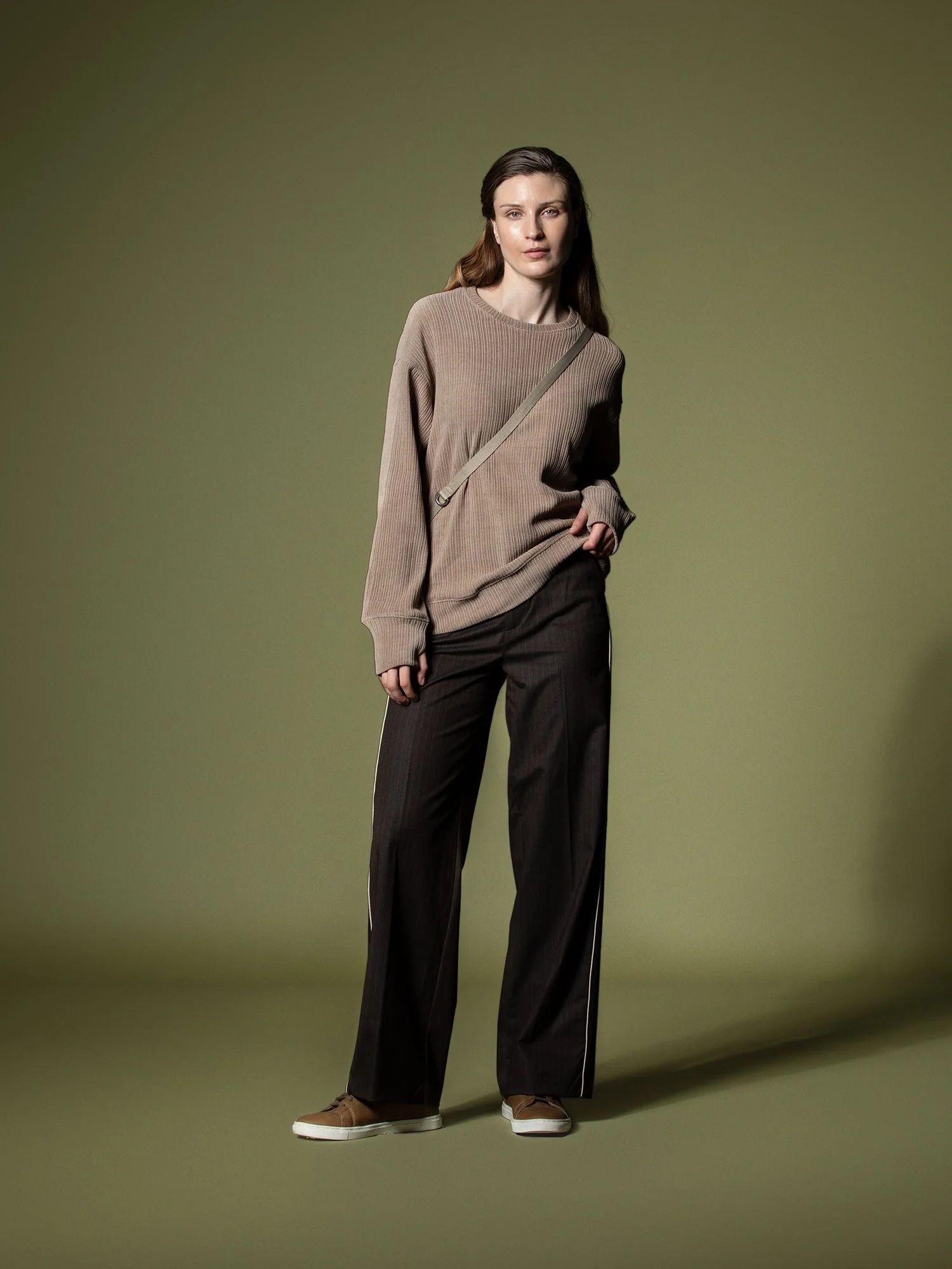 Woven texture sweatshirt - Image 12