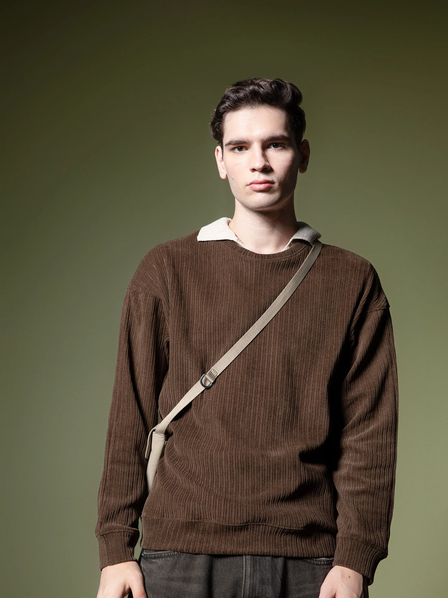 Woven texture sweatshirt - Image 49