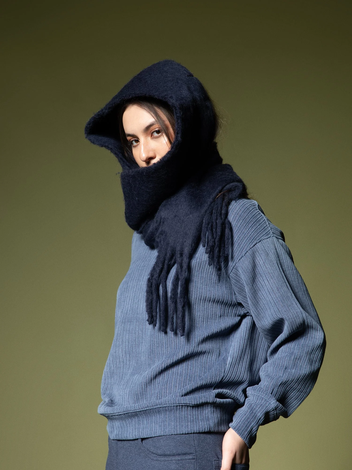 Woven texture sweatshirt - Image 16