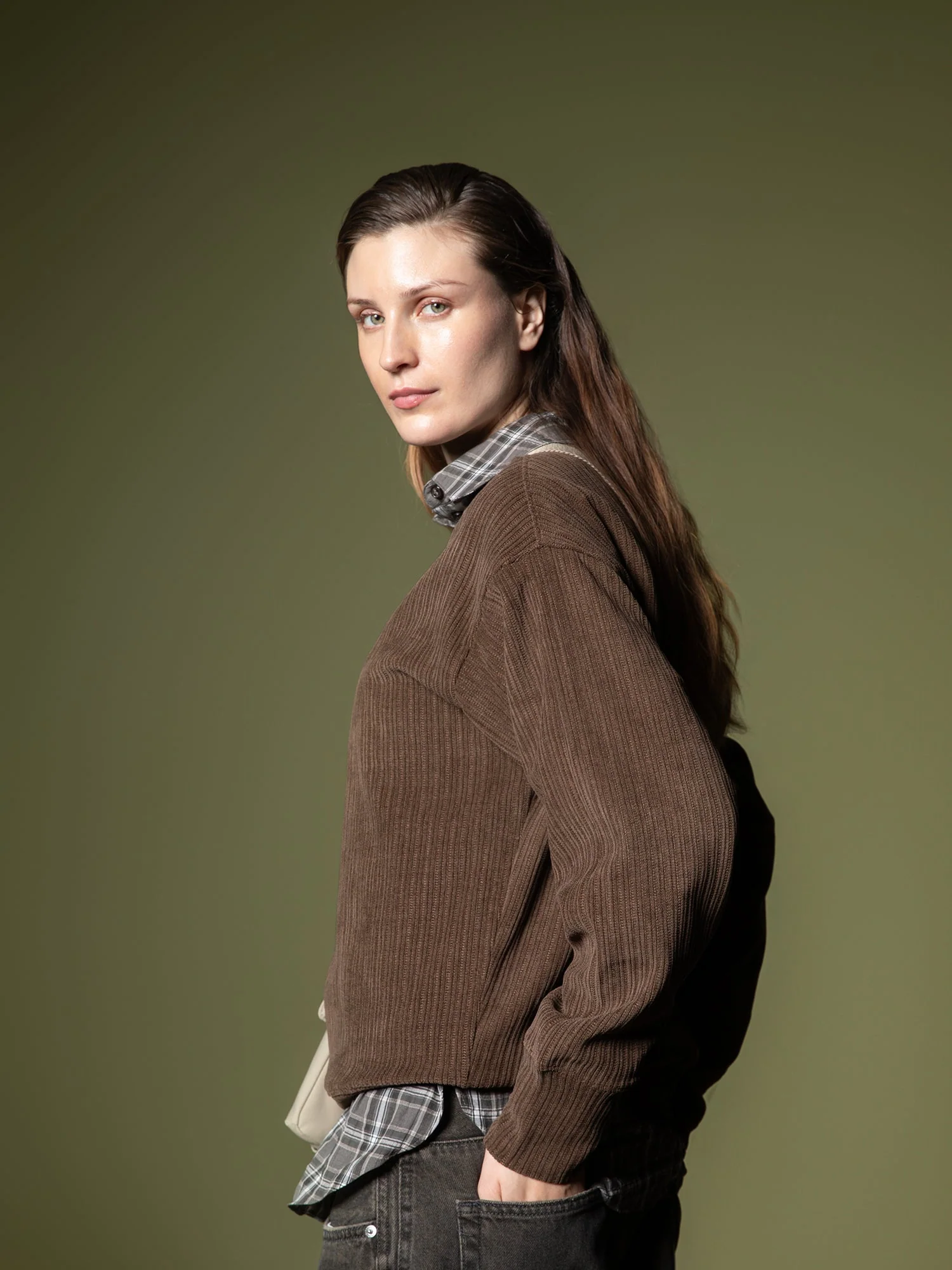 Woven texture sweatshirt - Image 16
