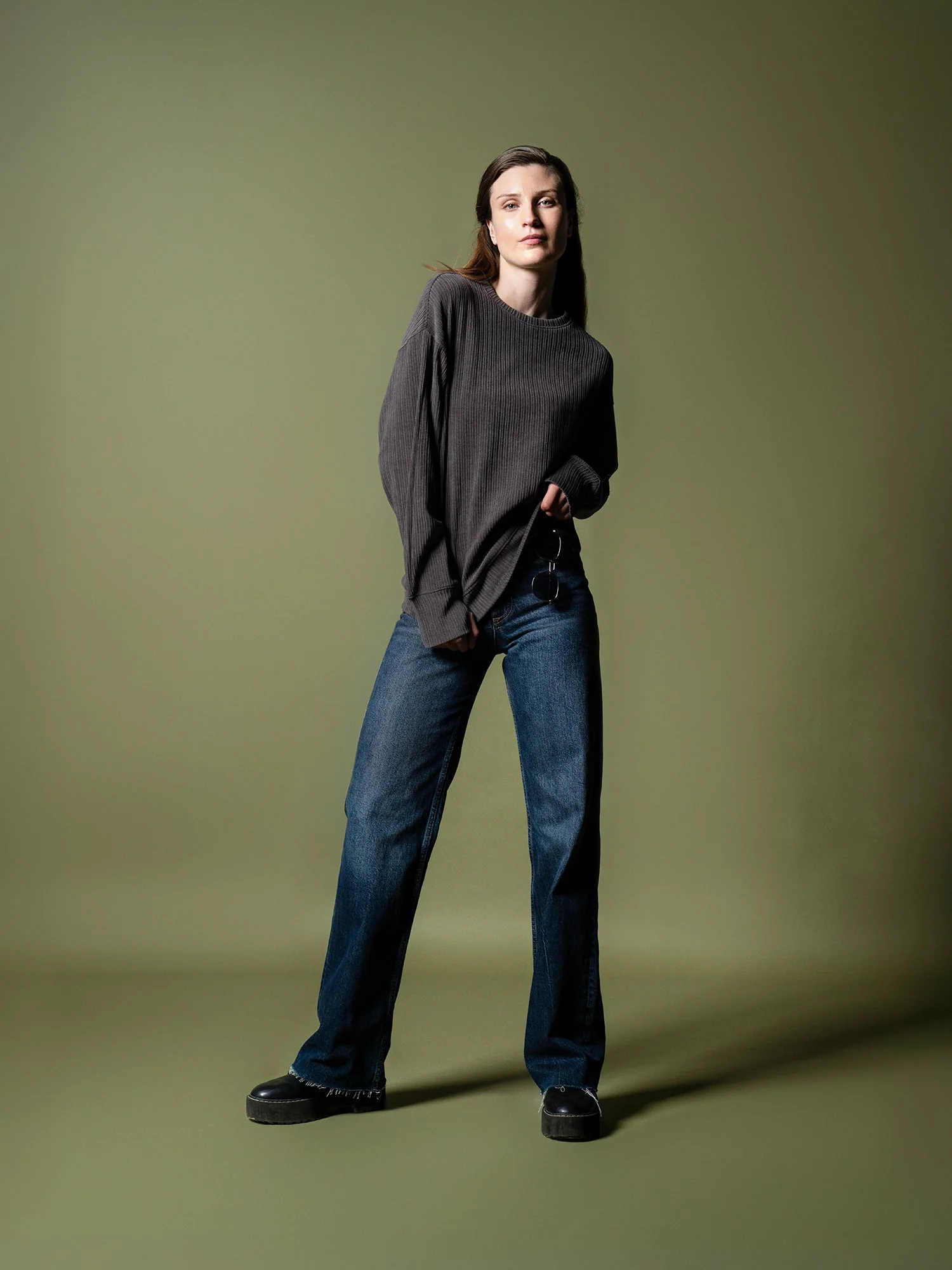 Woven texture sweatshirt - Image 27