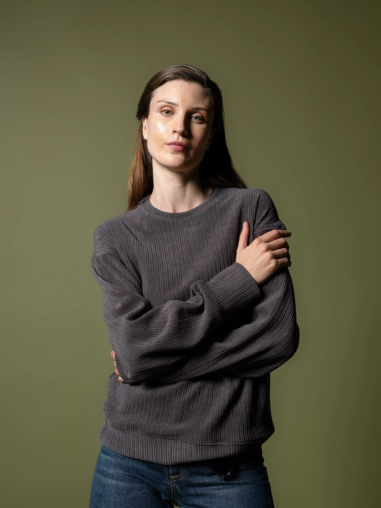 Woven texture sweatshirt - Image 28