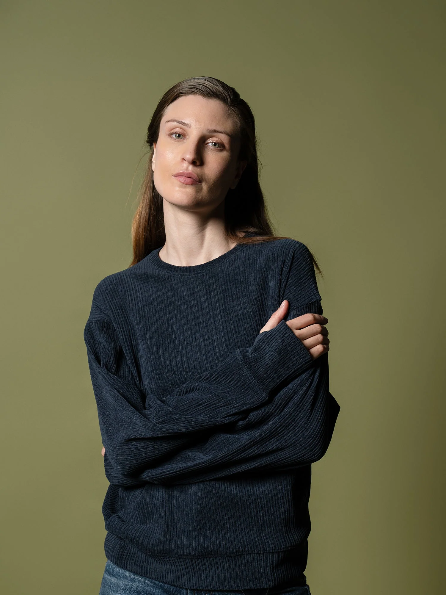 Woven texture sweatshirt - Image 30