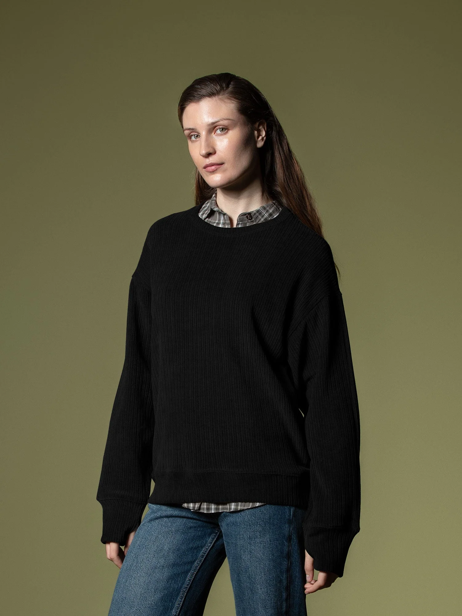 Woven texture sweatshirt - Image 41