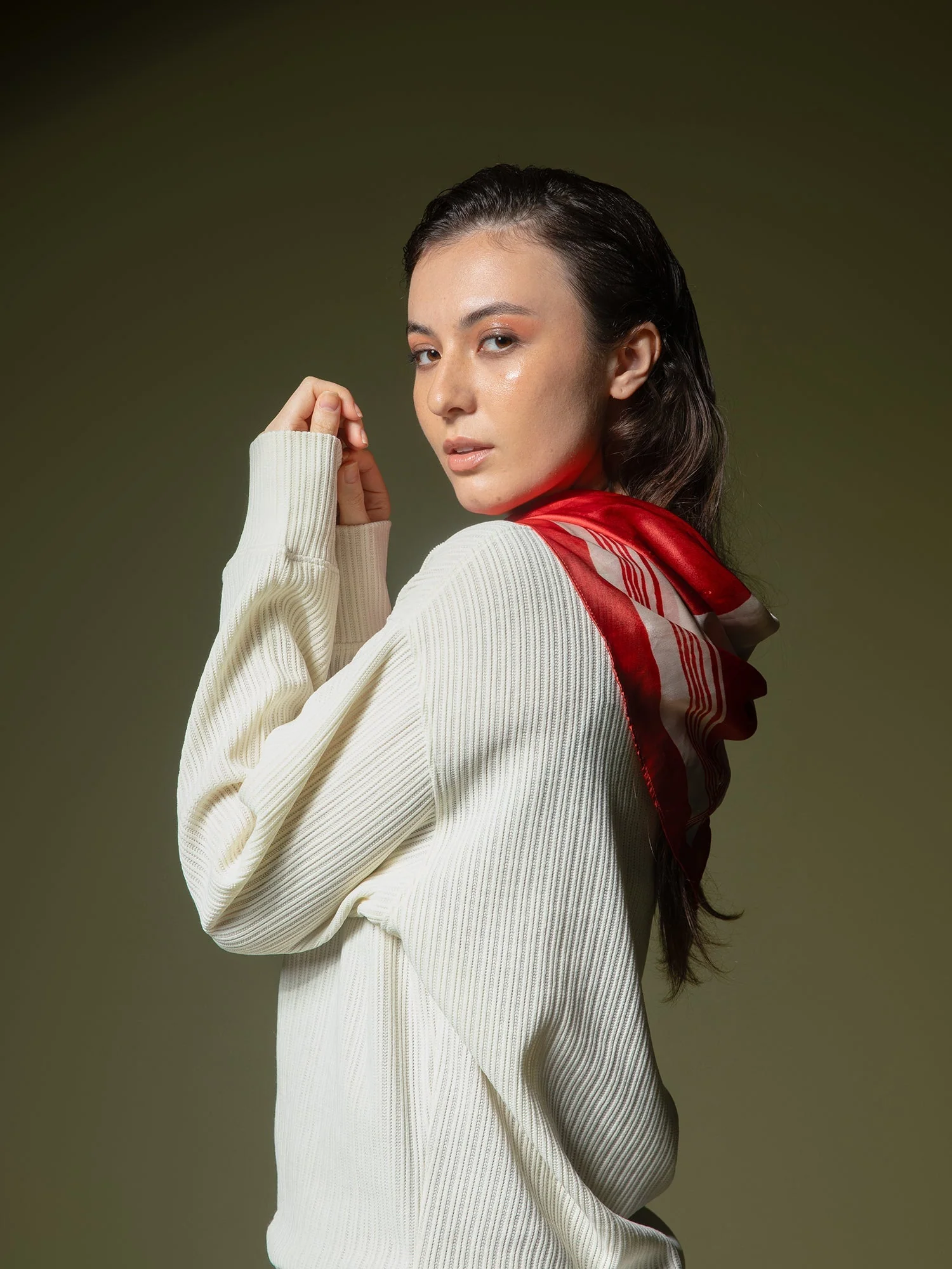 Woven texture sweatshirt - Image 43