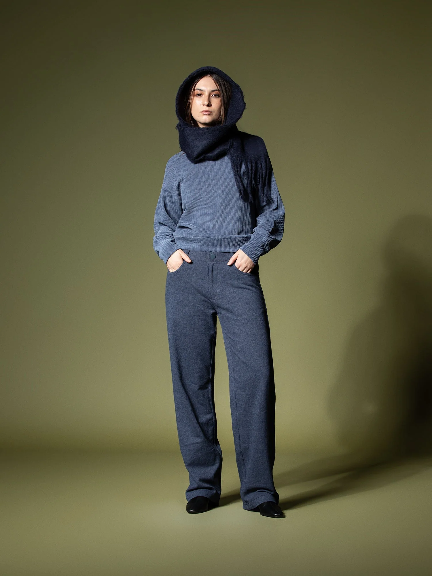 Woven texture sweatshirt - Image 5