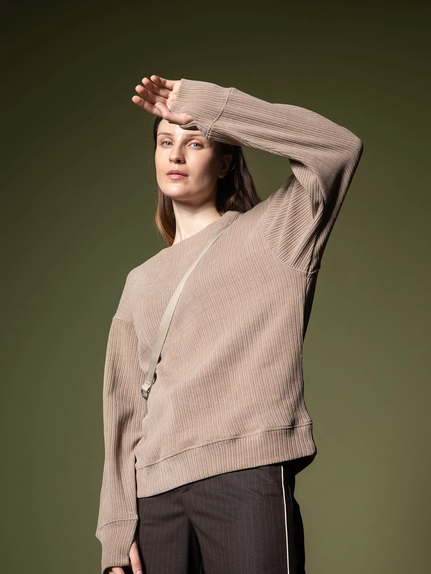 Woven texture sweatshirt - Image 50