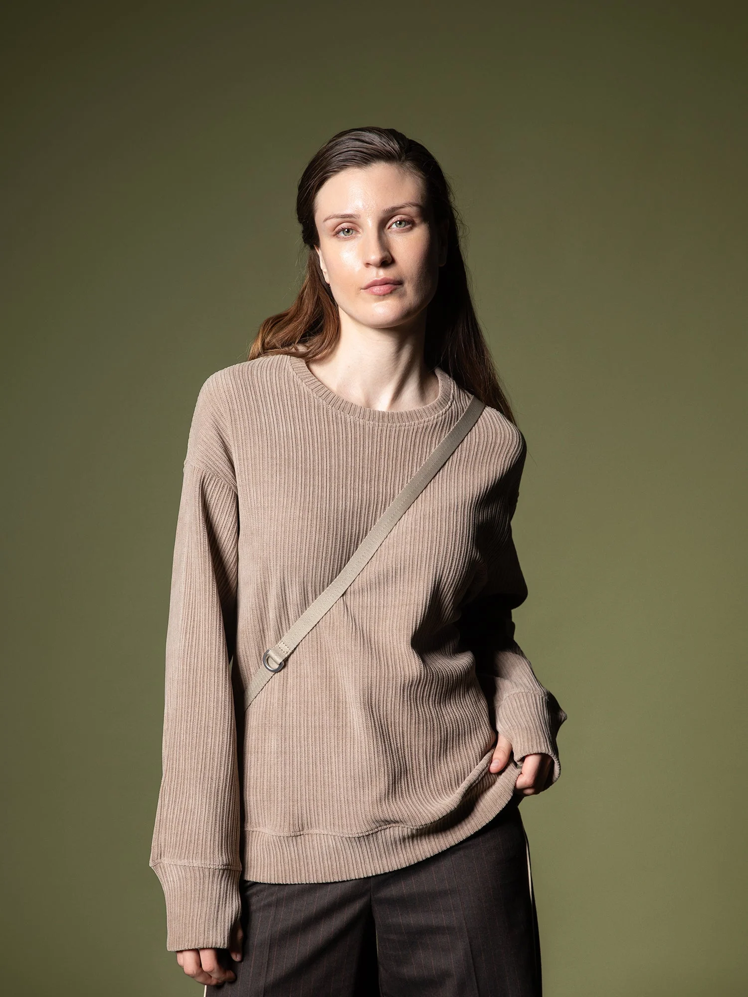 Woven texture sweatshirt - Image 51