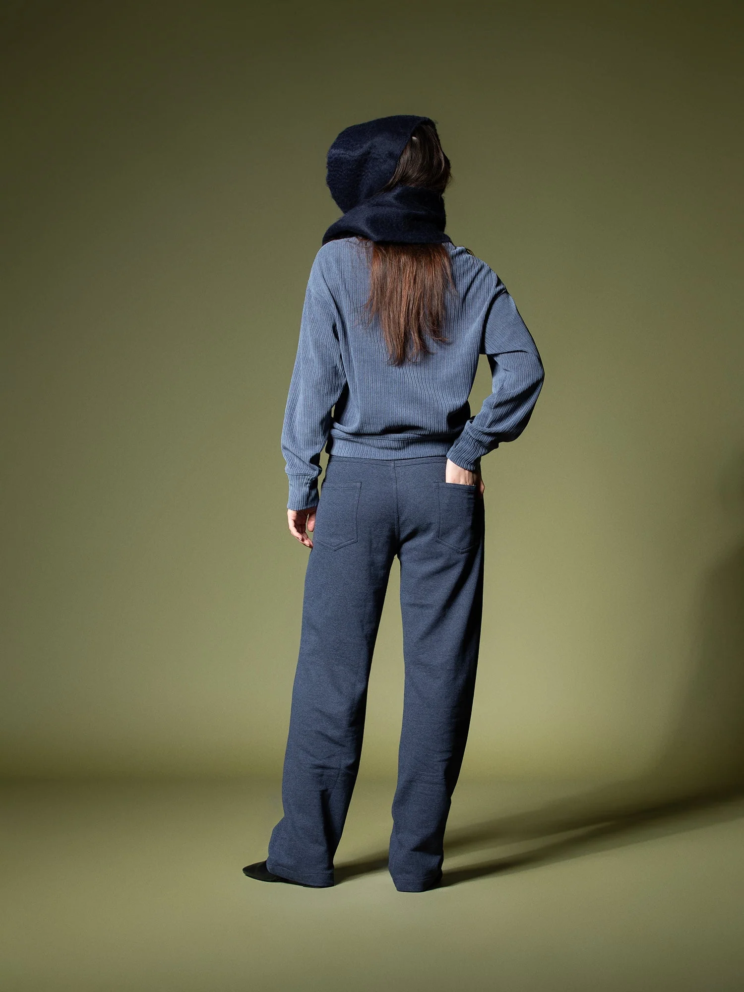 Woven texture sweatshirt - Image 6