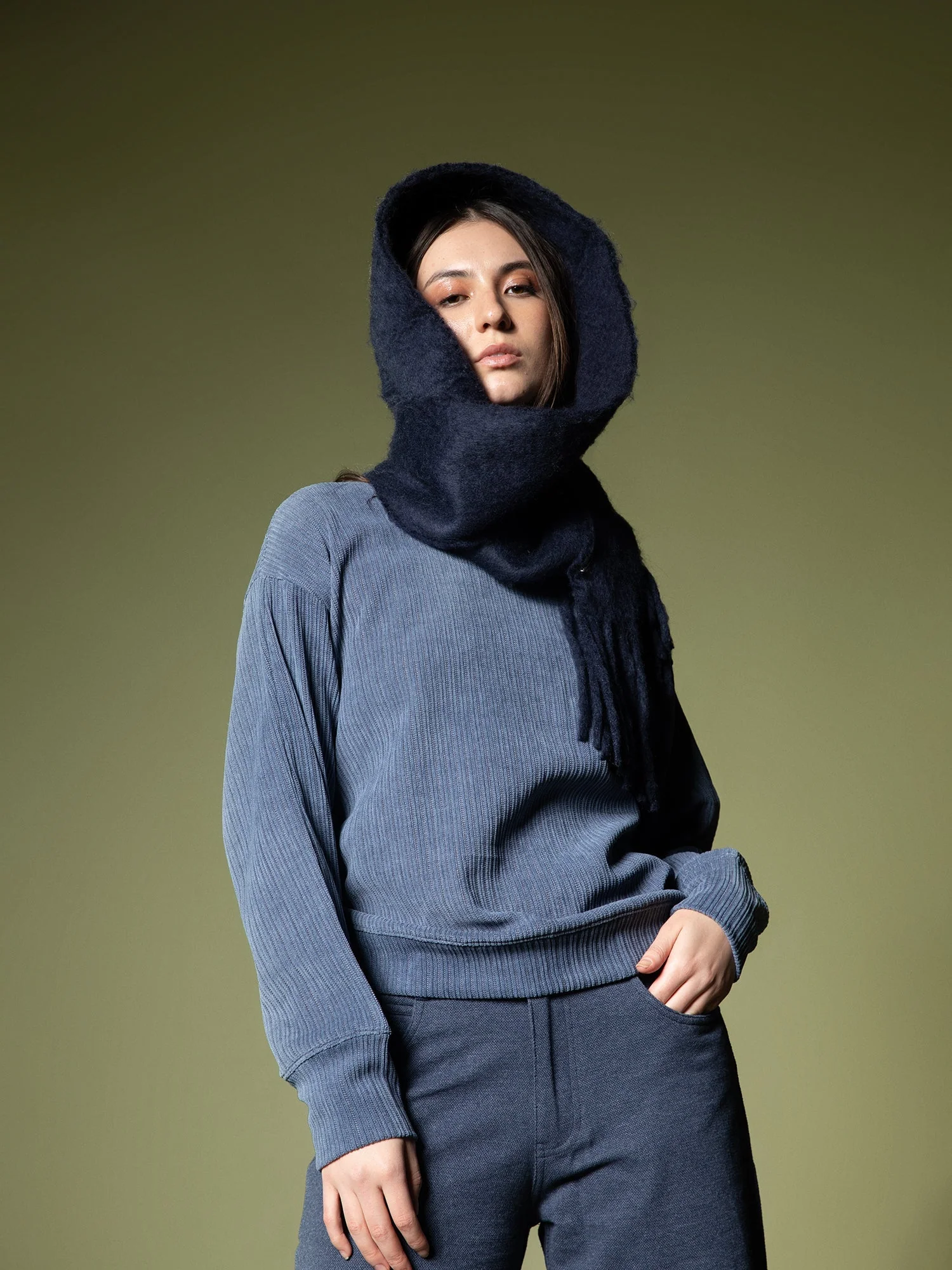 Woven texture sweatshirt - Image 56