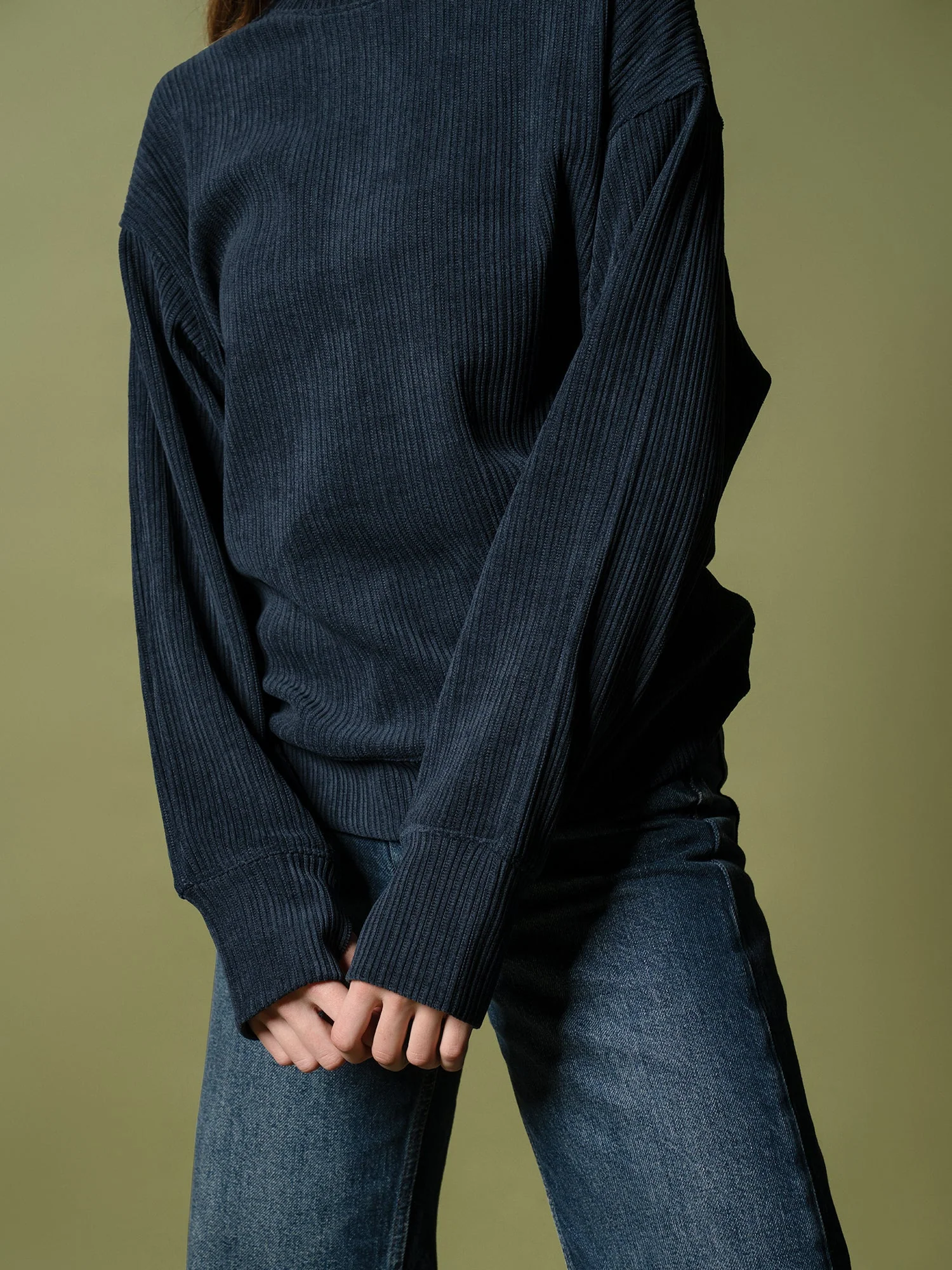 Woven texture sweatshirt - Image 49