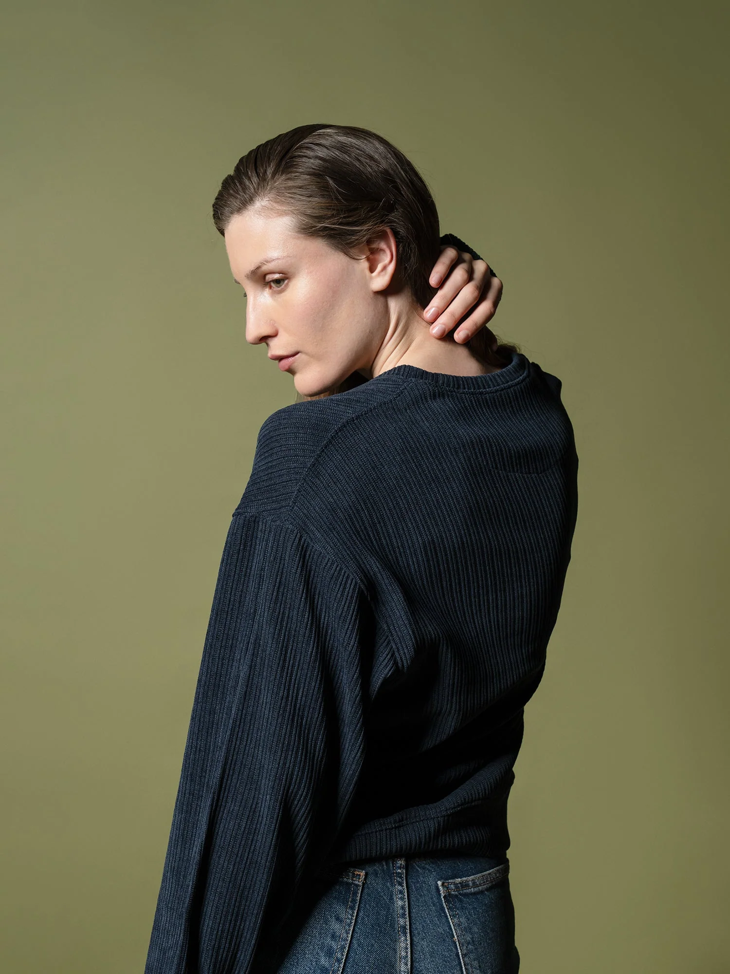 Woven texture sweatshirt - Image 11