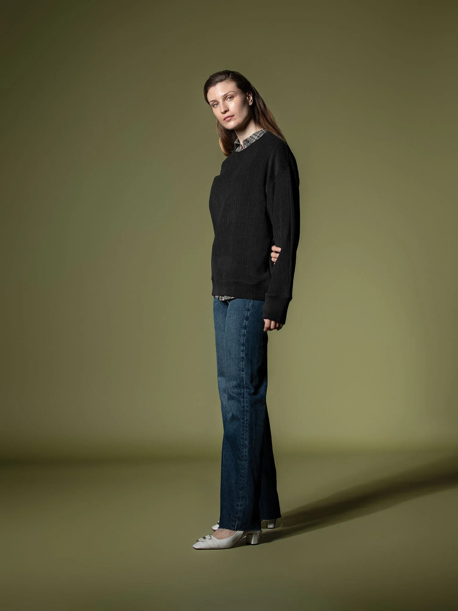 Woven texture sweatshirt - Image 16