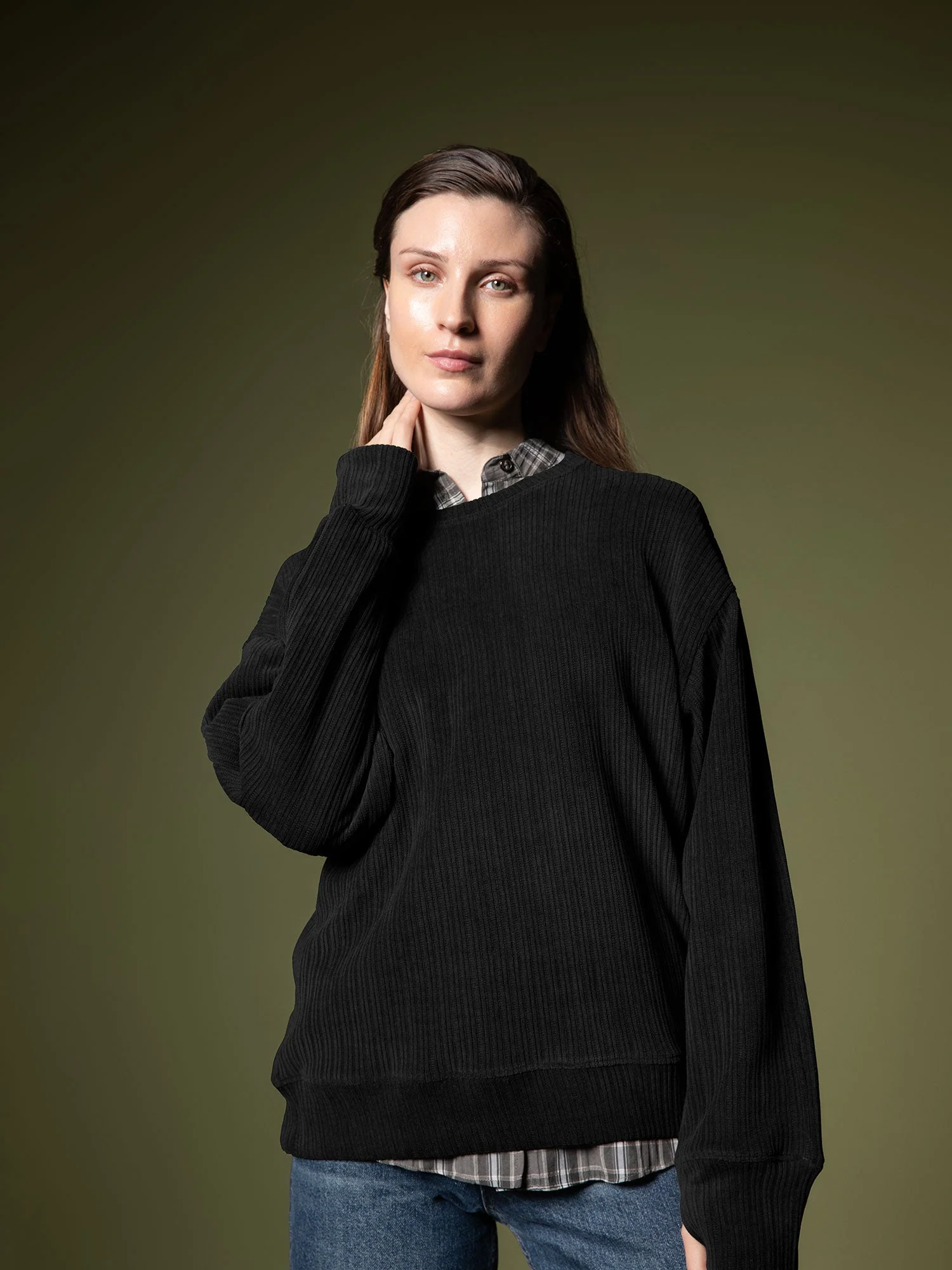 Woven texture sweatshirt - Image 53