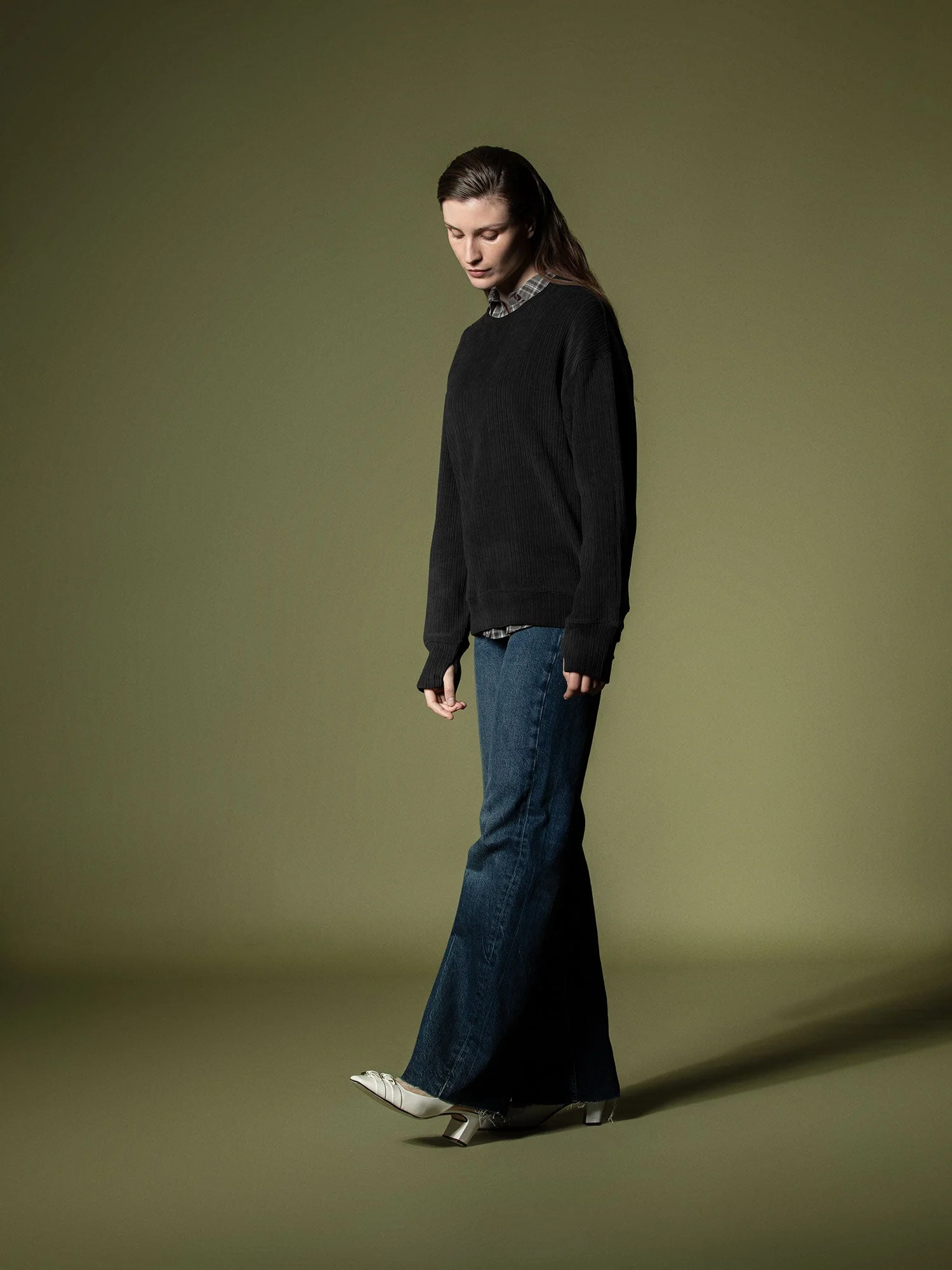 Woven texture sweatshirt - Image 54