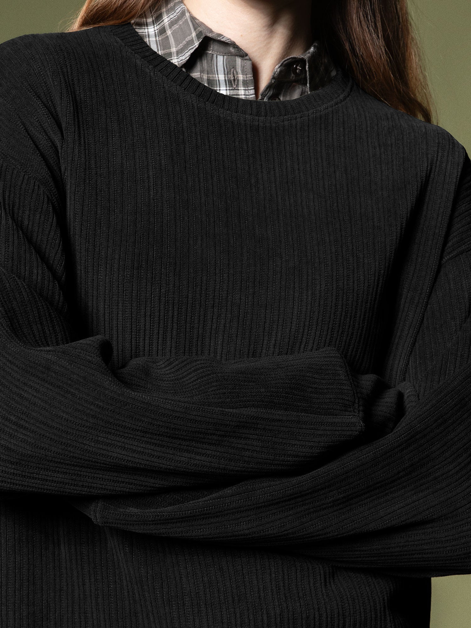 Woven texture sweatshirt - Image 14