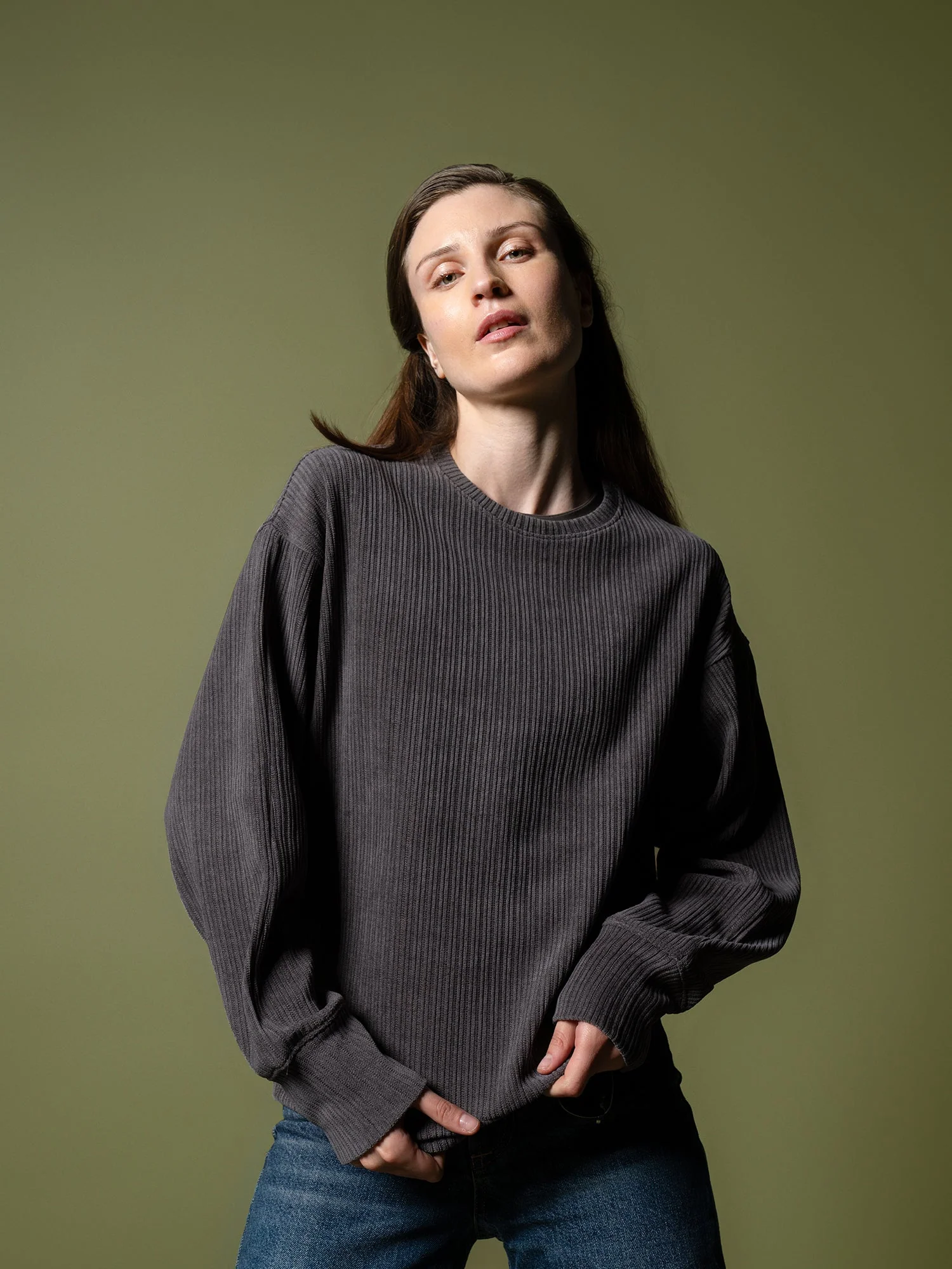 Woven texture sweatshirt - Image 53