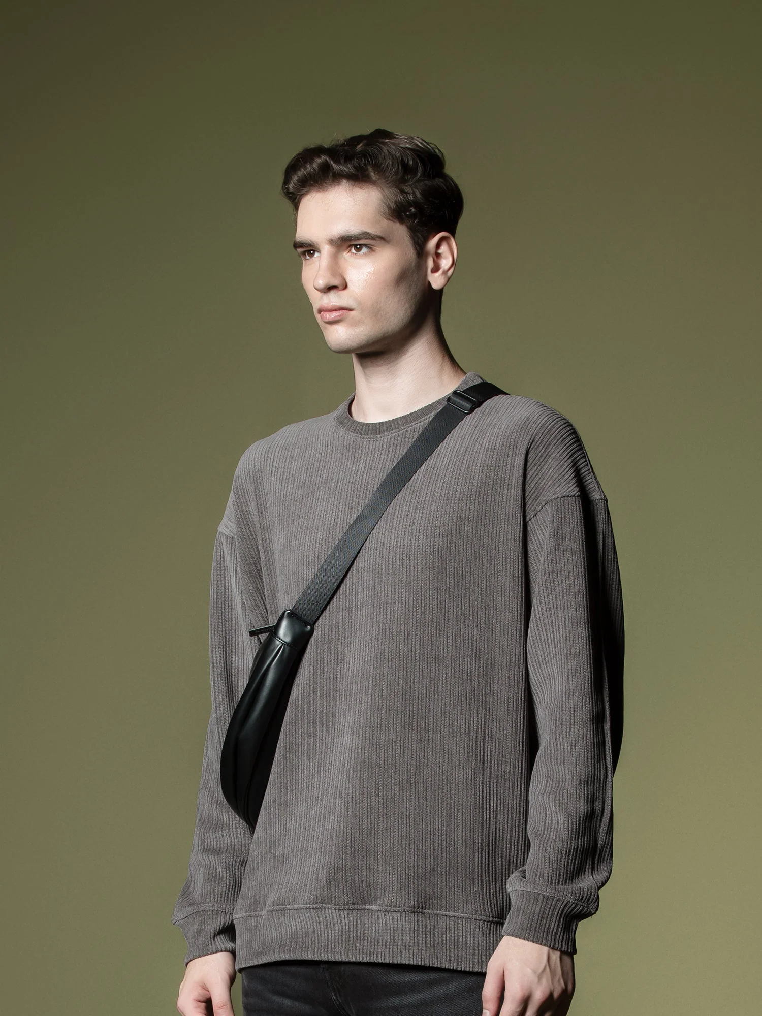 Woven texture sweatshirt - Image 35