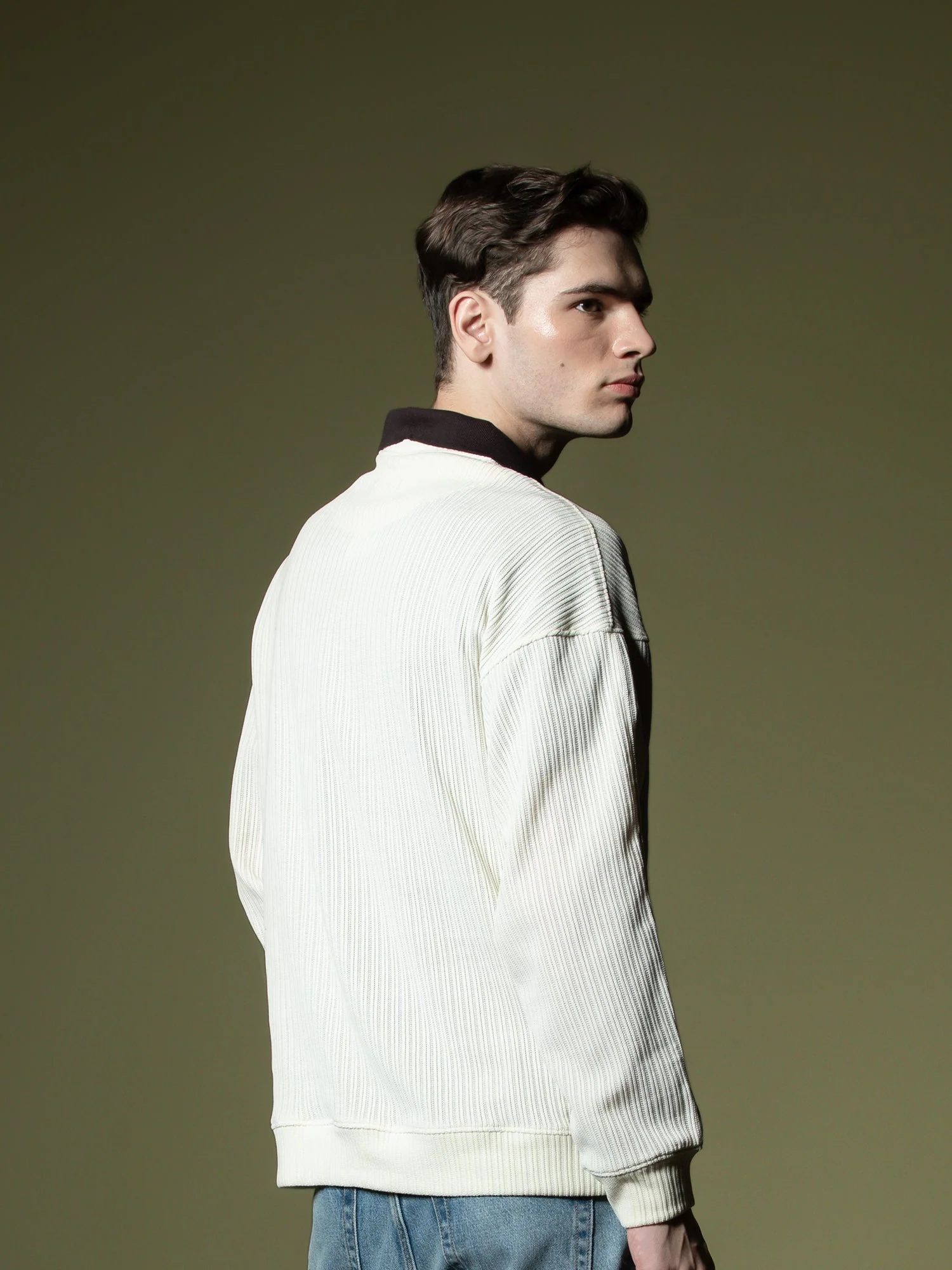Woven texture sweatshirt - Image 53