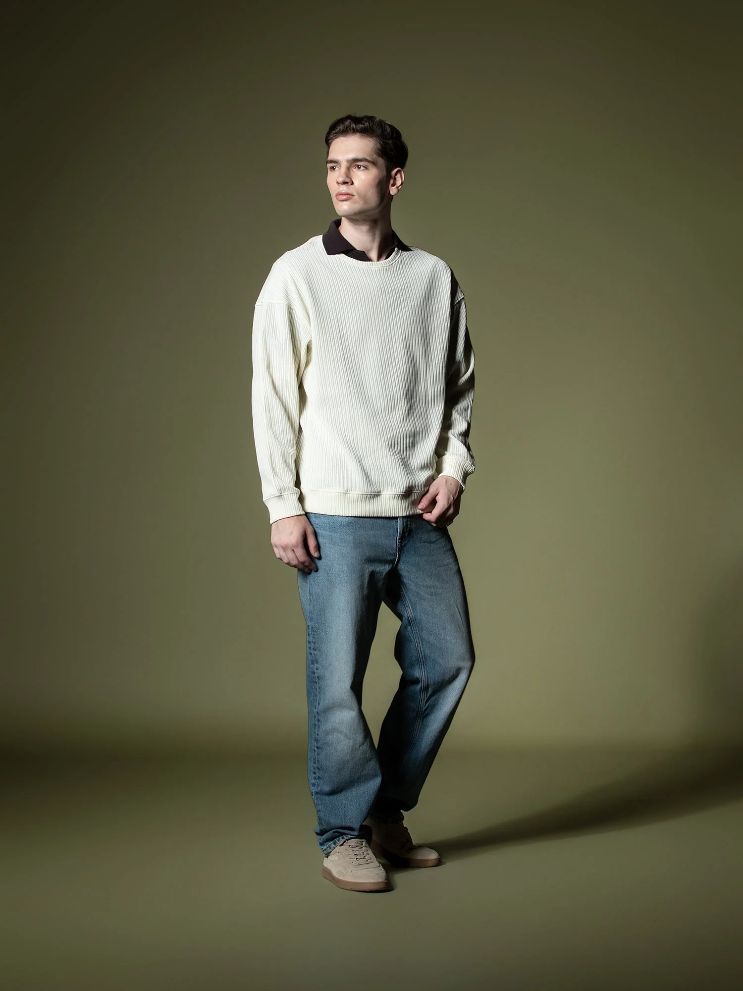 Woven texture sweatshirt - Image 54