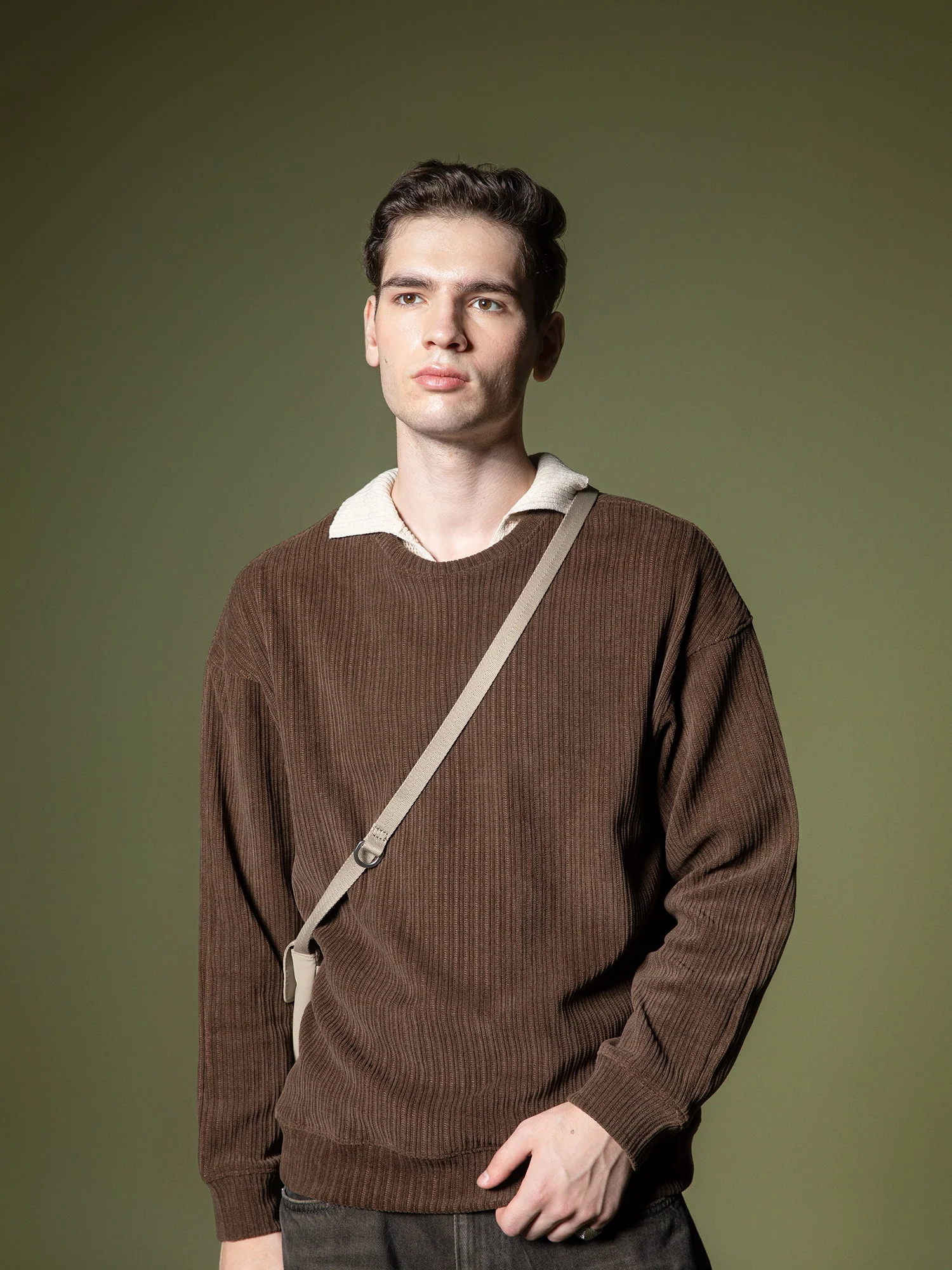 Woven texture sweatshirt - Image 15