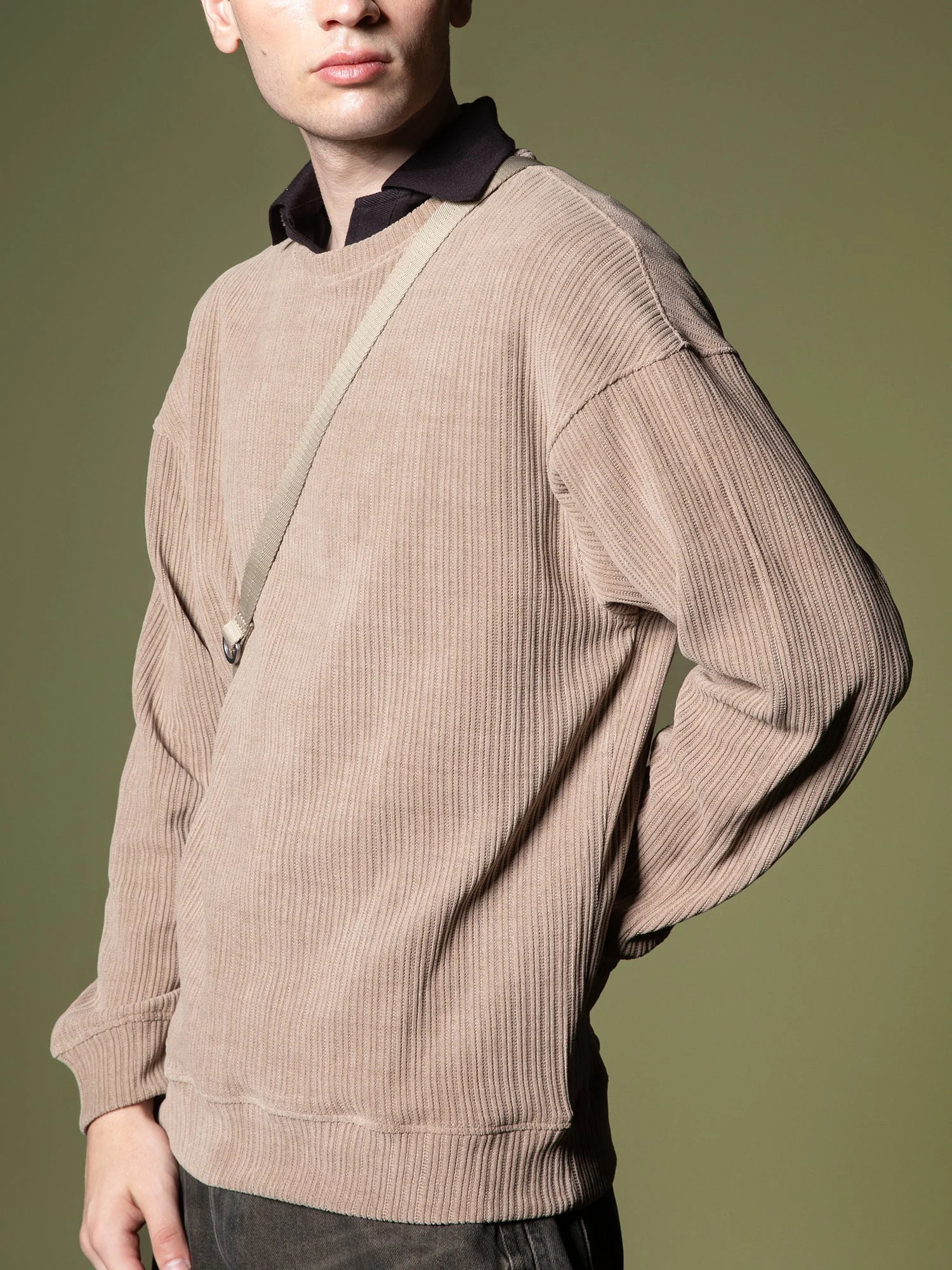 Woven texture sweatshirt - Image 50