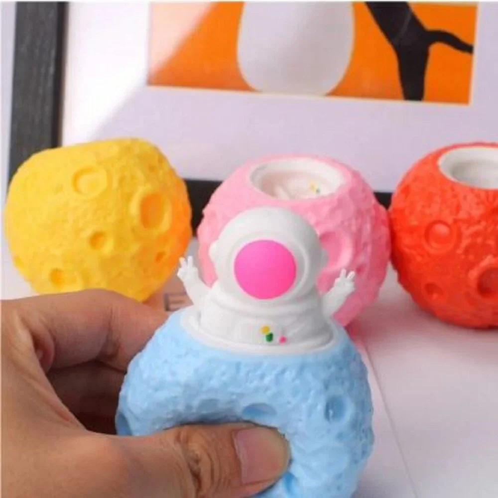Yeet: Space Explorer Pop-Up Squeeze Fidget Toy for Stress Relief & Fun (Pack of 2) - Image 2