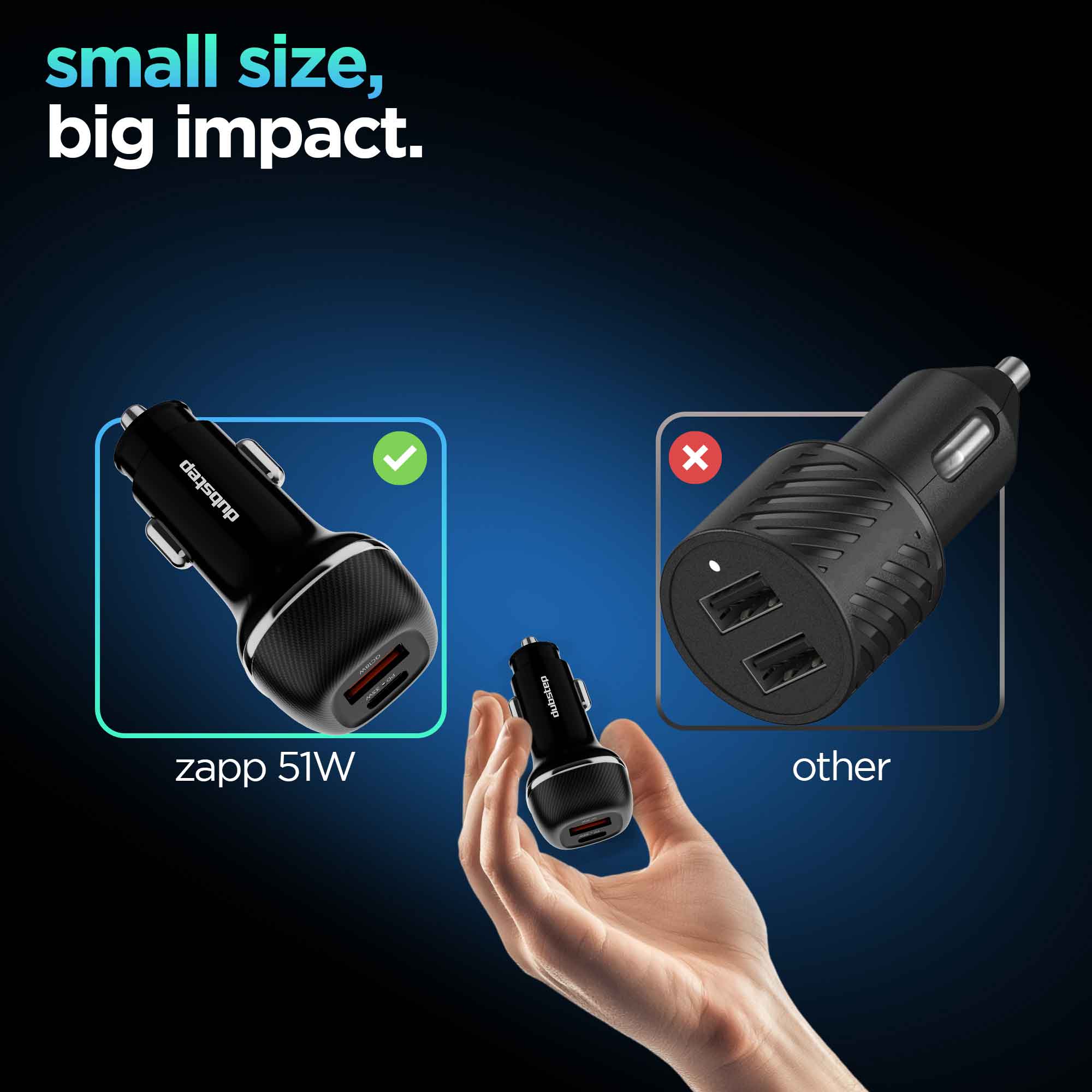 Zap 51W Car Charger - Image 12