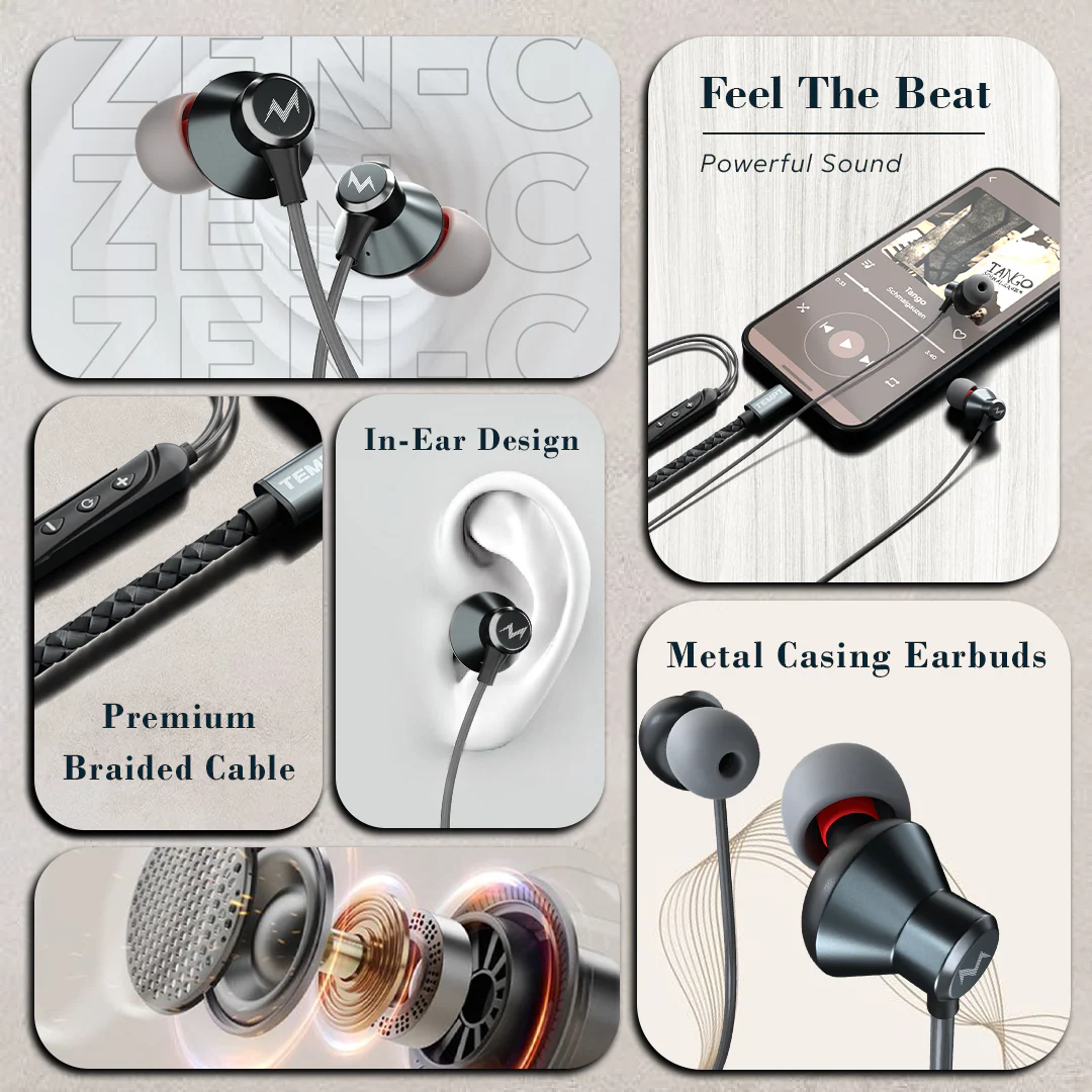 Zen C Wired Earphone - Image 2