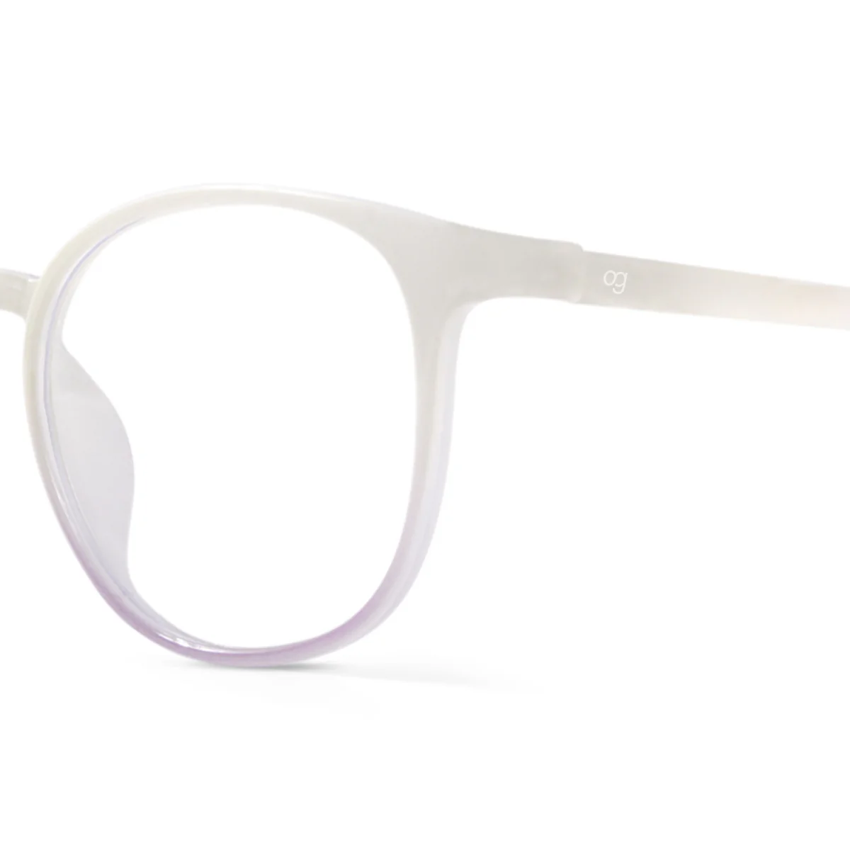 Zenithal Radiance Round Blue Screen Glasses - Image 2