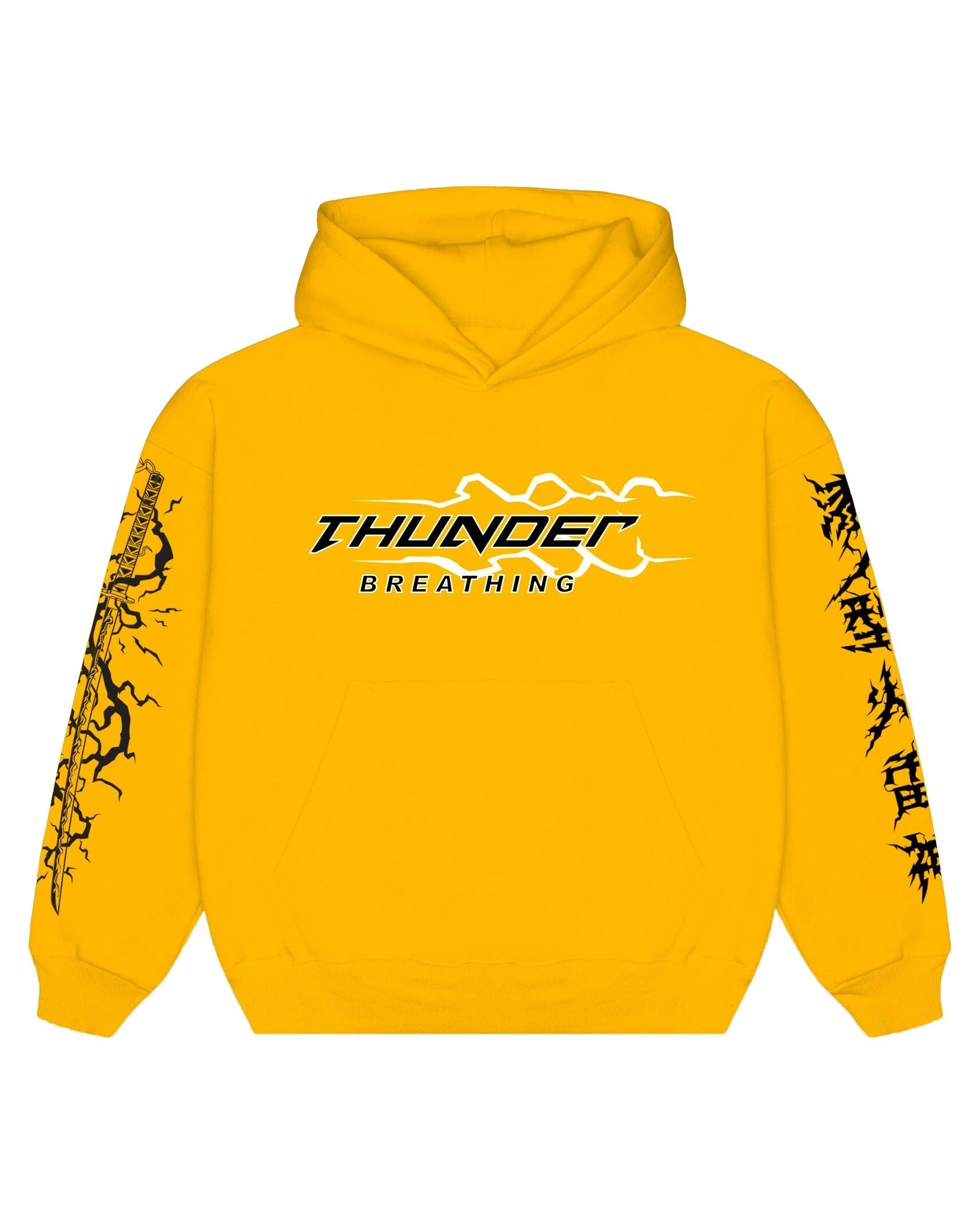 Zenitsu/ Demon Slayer / Regular Hoodie - Image 4