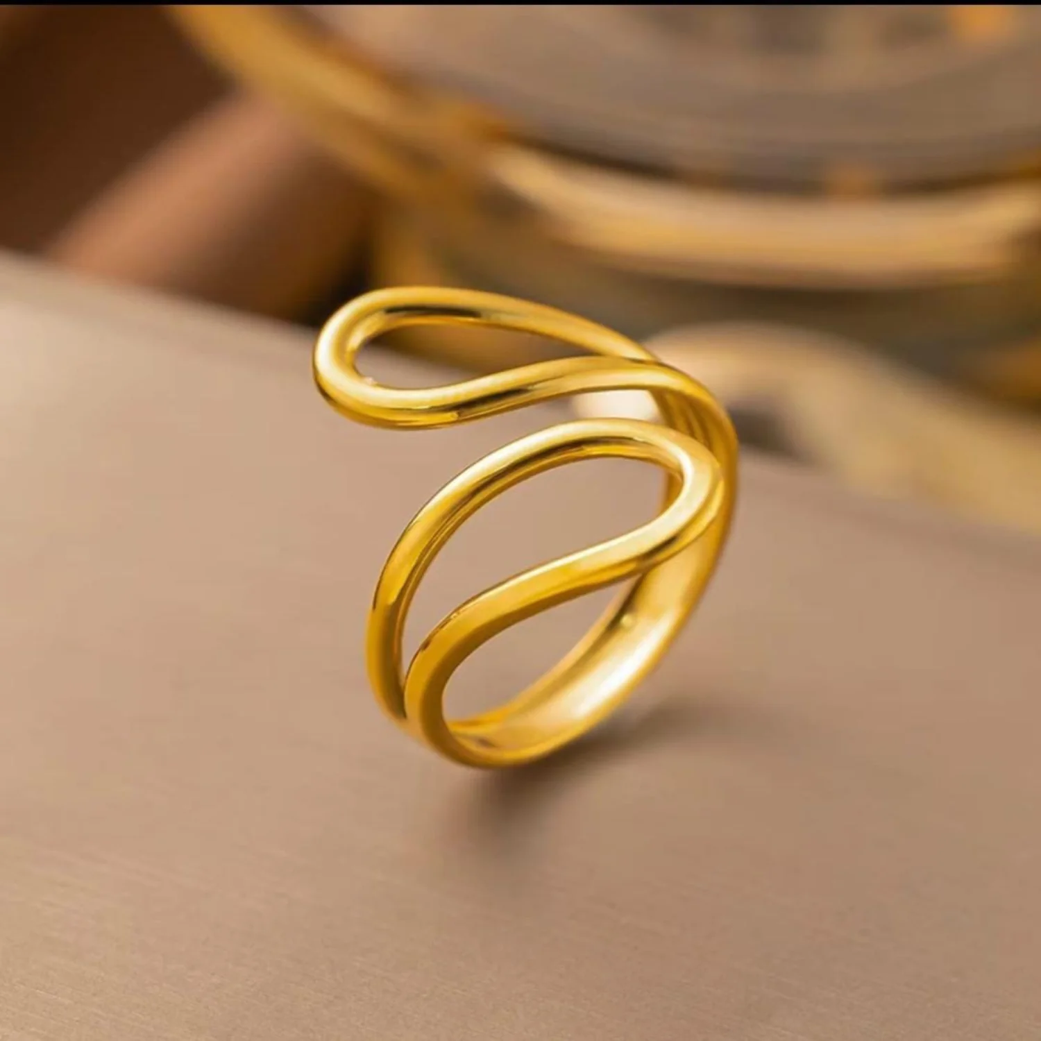 Zig zag ring