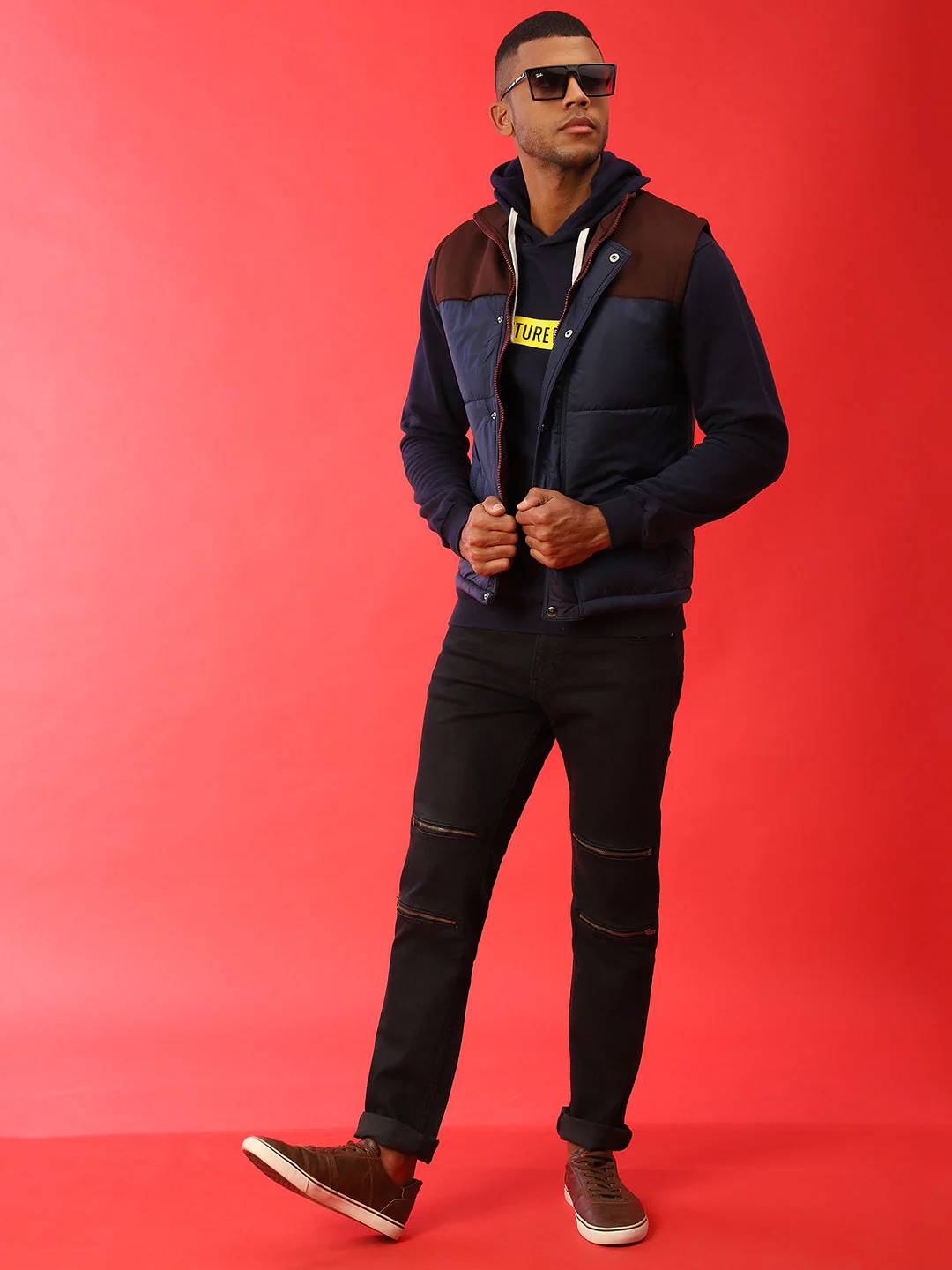 Zip-Front Puffer Jacket With Insert Pocket - Image 6
