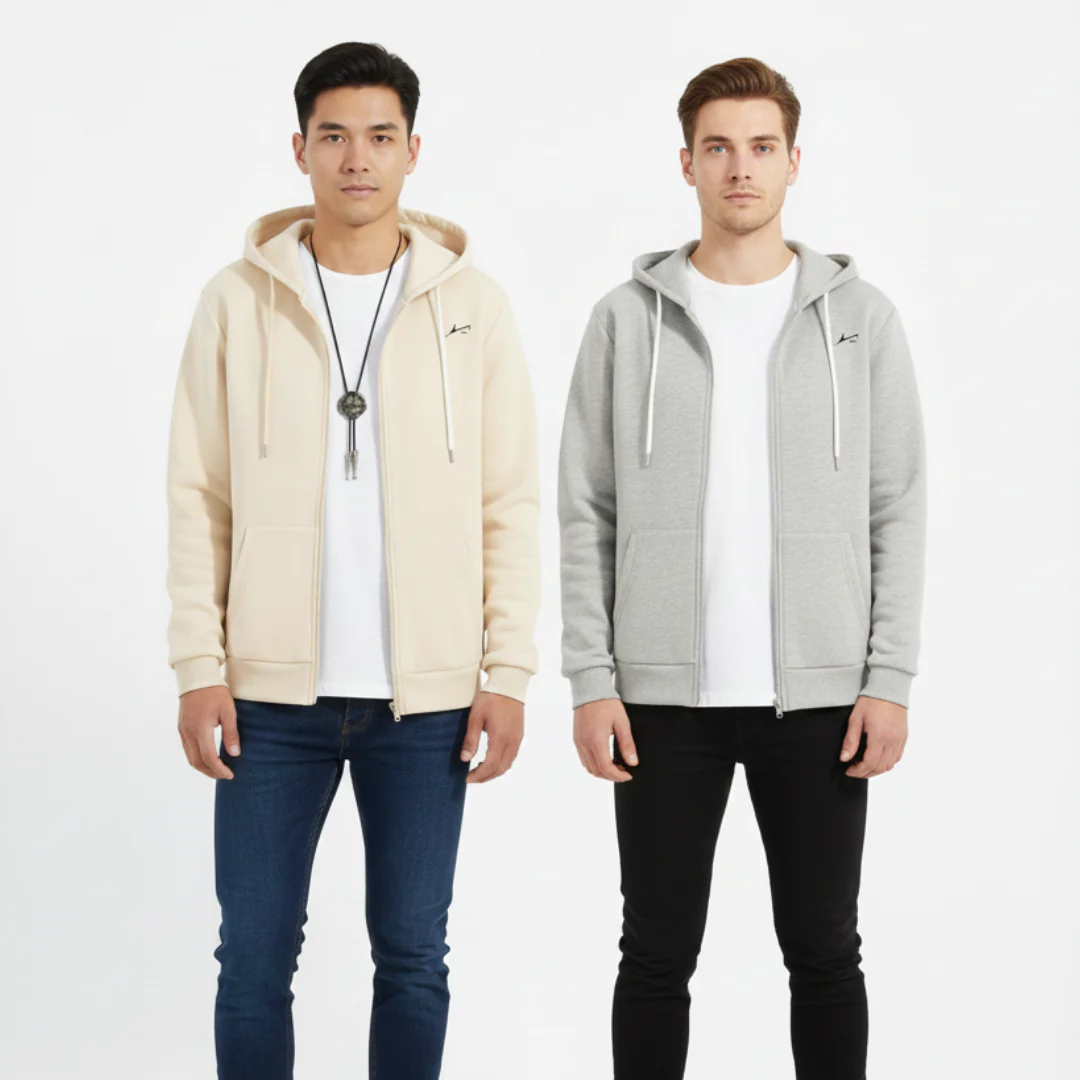 Zip Up Hoodie | Comfort Sweatshirt - Image 24