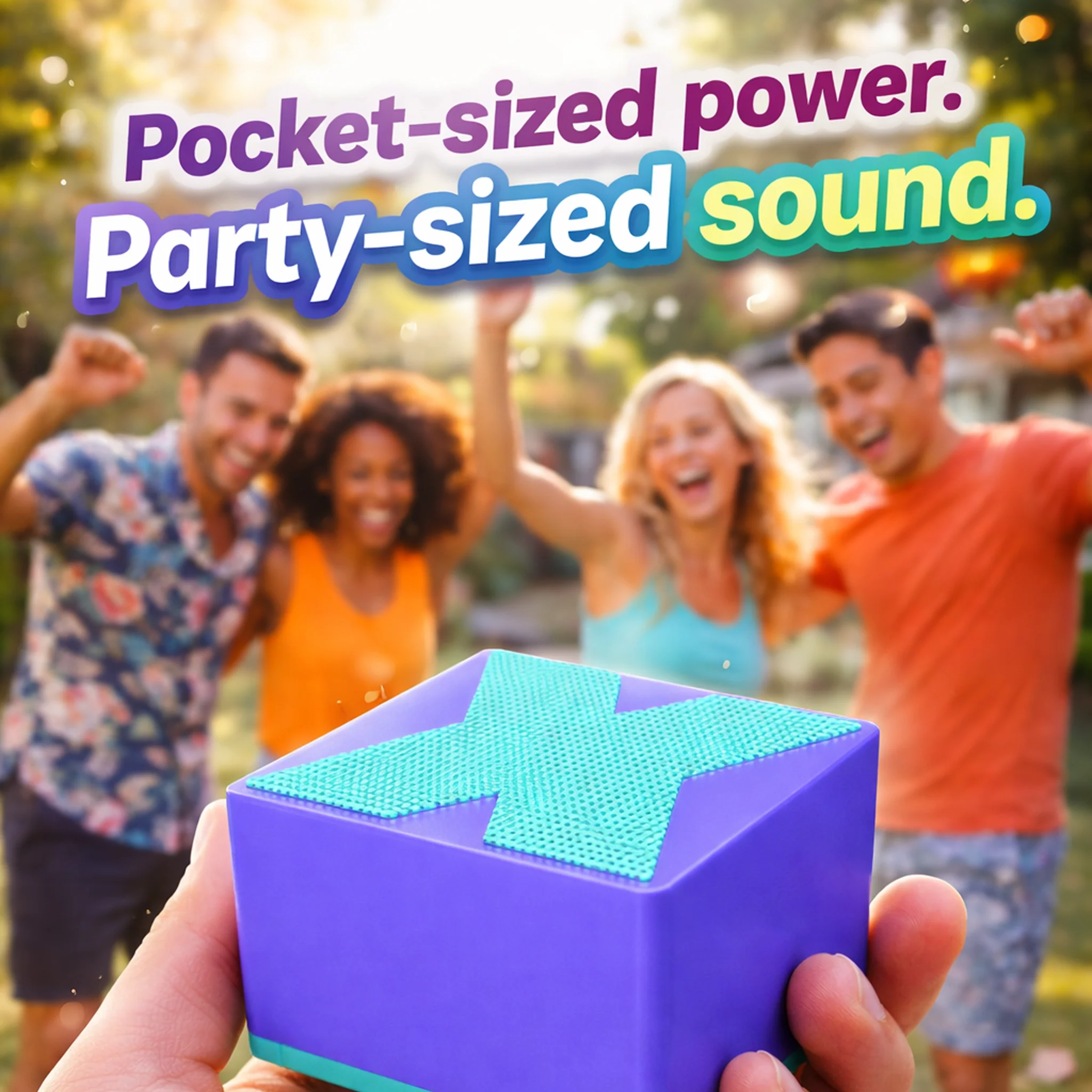 ZivX BoomX | 3W Pocket Bluetooth Speaker | 360° Surround Sound | Deep Bass | BT 5.3 | Type-C Fast Charging | Hands-Free Calling | Ultra Portable - ZOM - Image 4