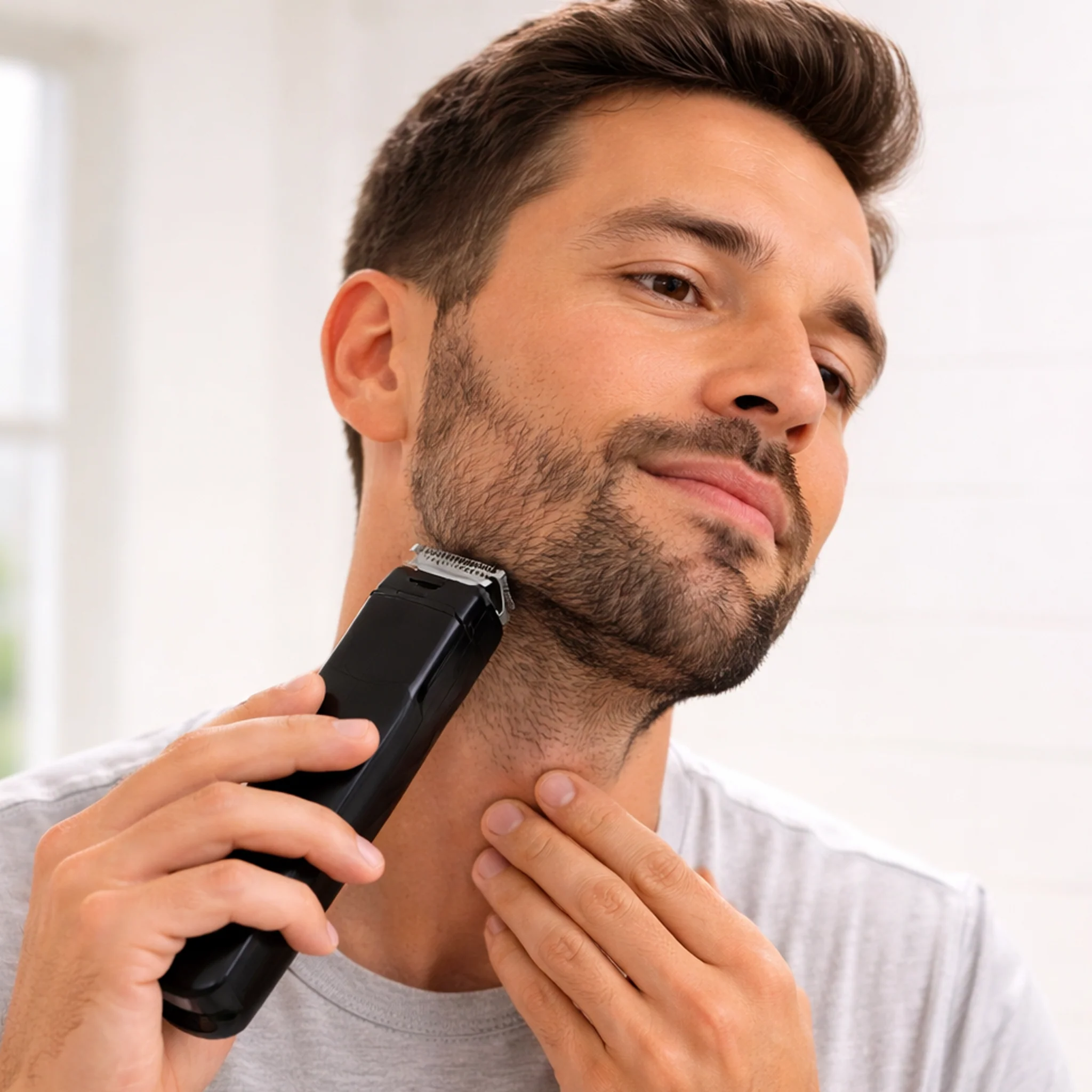 ZivX ShaveX | Professional Beard & Hair Trimmer | 120 Min Runtime | Fast Charge | Stainless Steel Blades | Adjustable Length Settings | Cordless Grooming | Lightweight Design - Image 4