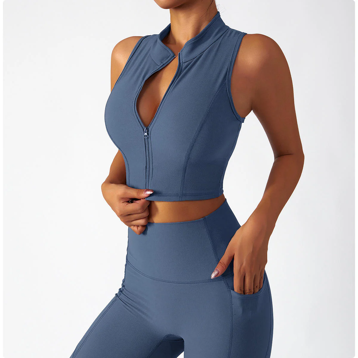 Zoe ~ Built In Bra Top - Image 7