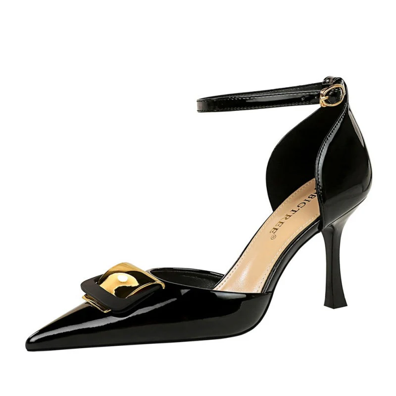 Zoe Pointed Toe Kitten Heels - Image 3