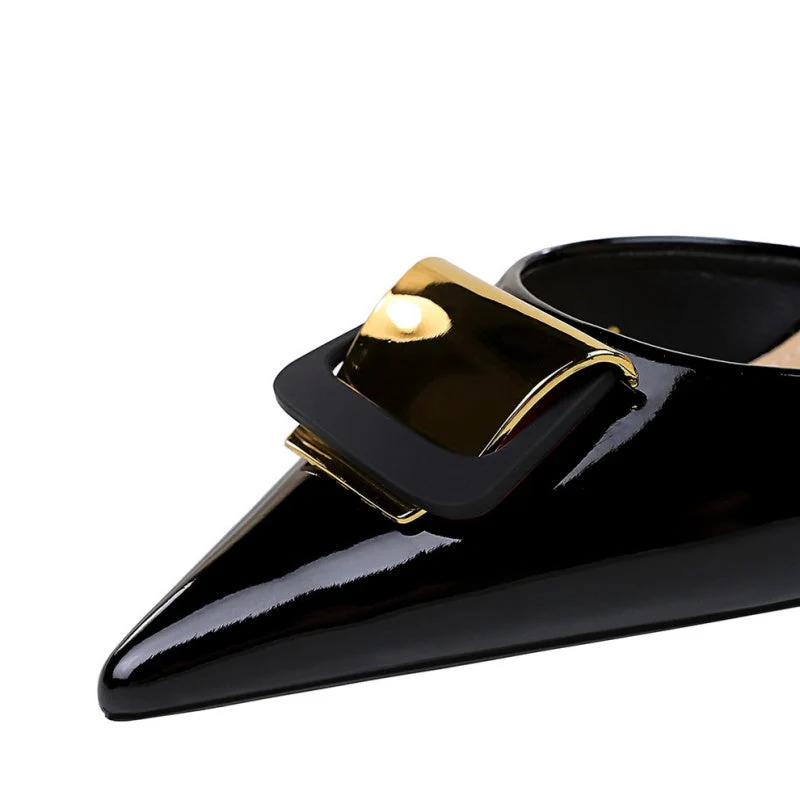 Zoe Pointed Toe Kitten Heels - Image 5