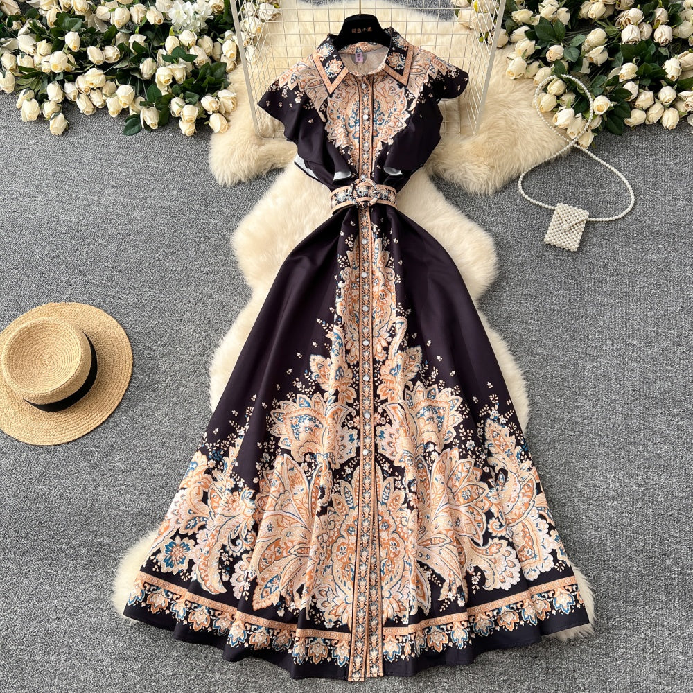 Zoey Printed Dress - Image 2