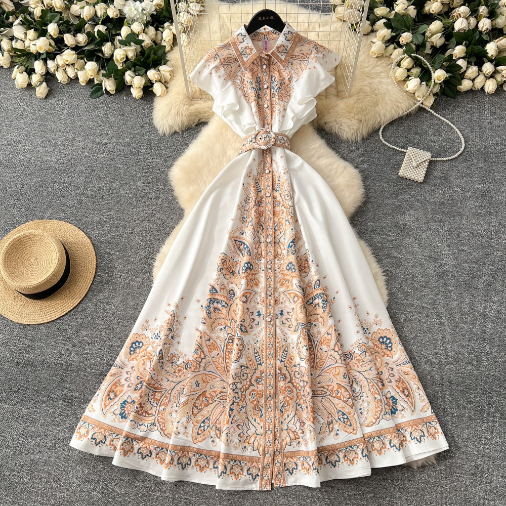 Zoey Printed Dress - Image 3